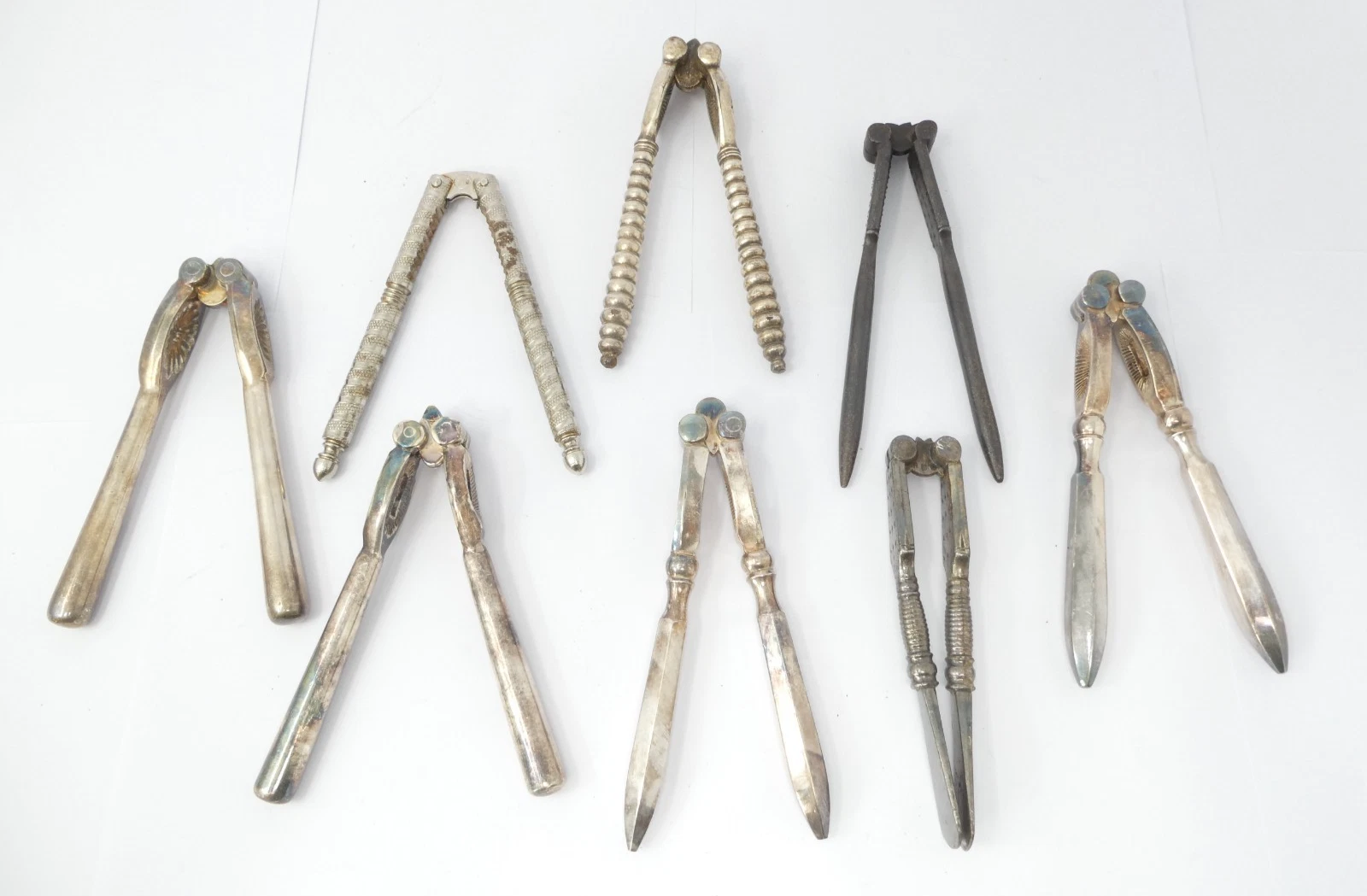 Silver Plated Nutcrackers Mixed Lot Decorative Hinged Tableware Tools
Opens in a new window or tab