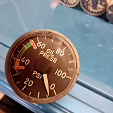 SRL-04G OIL PRESSURE INDICATOR U S GAUGE FREE SHIPPING