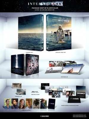 Interstellar WeET Single Lenticular Slip Steelbook | Pre-Sale