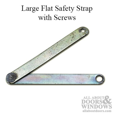 #ad Pella Large Flat Safety Strap w Screws 3 3 8quot; Length $19.14