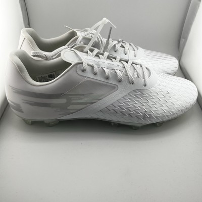 Under Armour Football Cleats Mens 14 Blur LUX MC Low White 3023956-103 Light