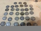 Lot of 33 - Mercury Dimes 1919-1943 90% Silver Circulated