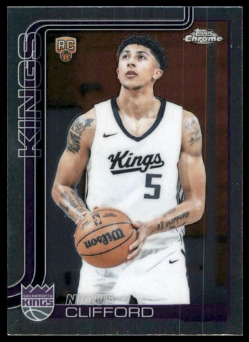 Nique Clifford – 2025-26 Topps Chrome Basketball · Base Cards #274 Nique Clifford