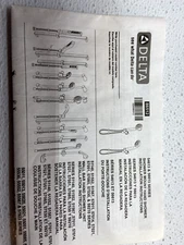 Delta 51559-RB H2Okinetic® 5-Setting Slide Bar Hand Shower /Venetian Bronze READ