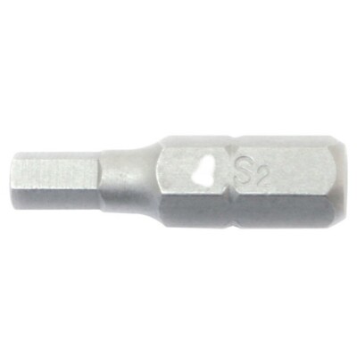 Eclipse Tools HX2X1 - Bit, Hex, 2mm, 1'' Long, 1/4'' Hex