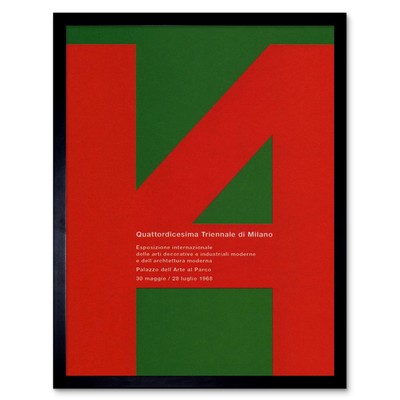 Advert Cultural Architecture Modern Decorative Milan Italy 12X16 Framed Print
