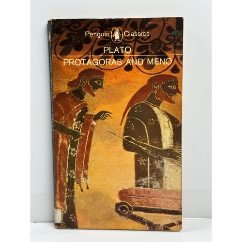 Penguin Classics Plato Protagoras and Meno By W.K.C. Guthrie Reprinted 1964 - 第 1/6 張圖片