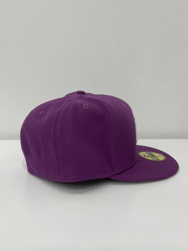 NY Yankees New Era 59Fifty MLB Sparkling Grape Purple Fitted Cap Hat 7 7/8 - Picture 2 of 4