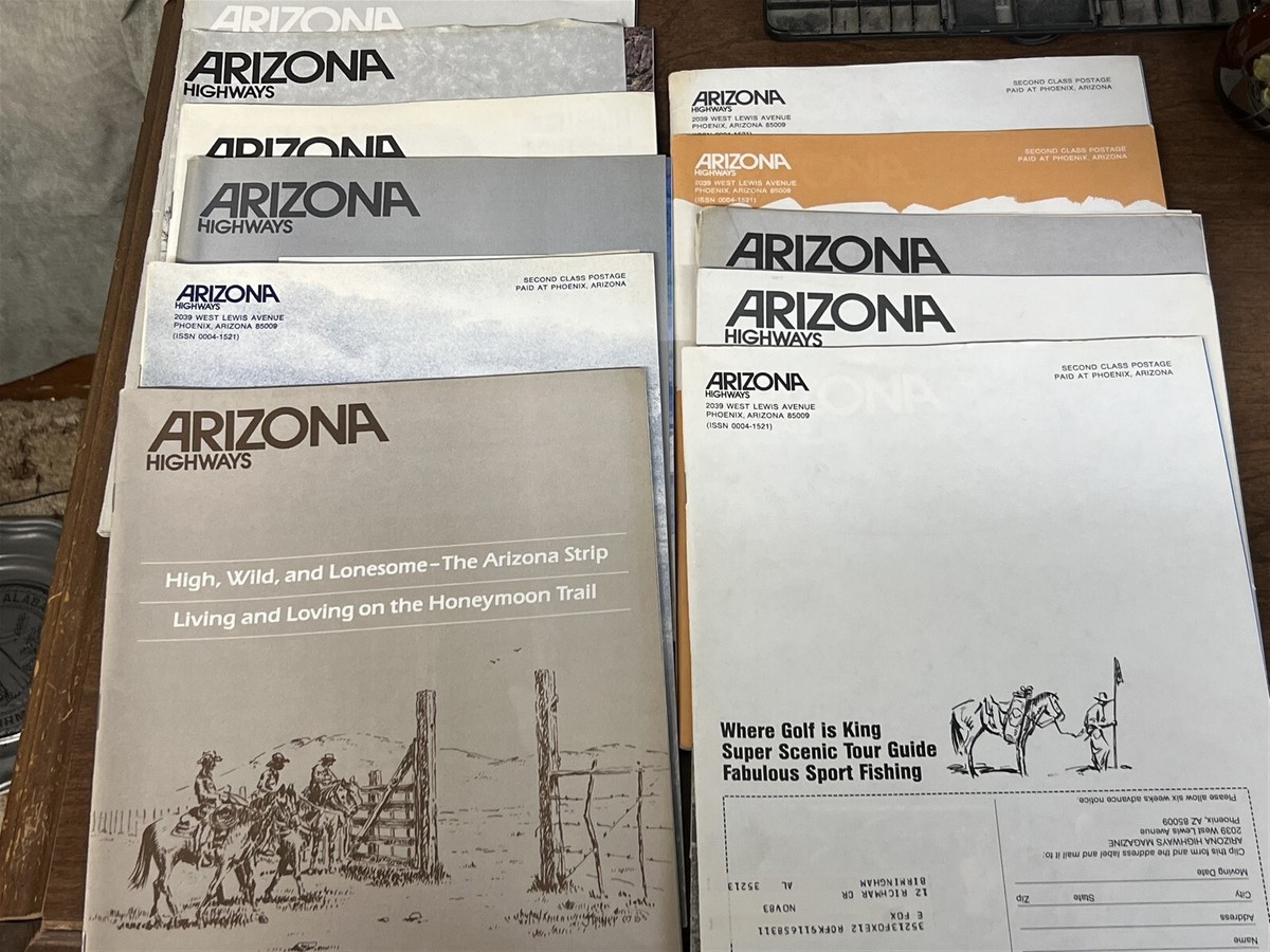 ARIZONA HIGHWAYS 1983年 11冊 アリゾナハイウェイ 洋書 ARIZONA