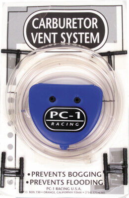 PC Racing Carburetor Vent System - CVS 2 Black PC23