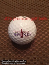 LOGO GOLF BALL-LAST CALL WINES.COM