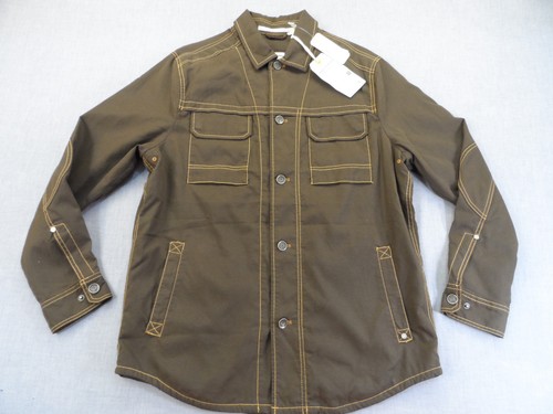 TOMMY BAHAMA Mens Brown Levine CPO 