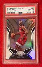 CHRIS PAUL 2019 Panini Certified #27 PSA 10 Gem Mint Houston Rockets
