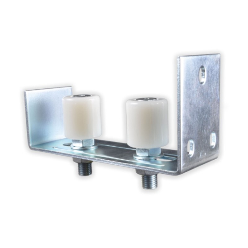 Milageto Führungsrolle Für Schiebetore - Doppelte Nylonrollen 14.6cm