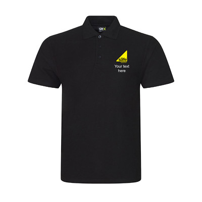 Gas Safe Polo shirt Plumber Embroidered - personalised with your text company