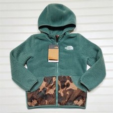 NWT The North Face Kids Forrest Fleece Full-Zip Hoodie Jacket
