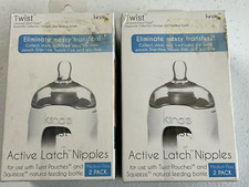 Kinde Twist Active Latch Nipples Medium Flow 2 2-packsrs