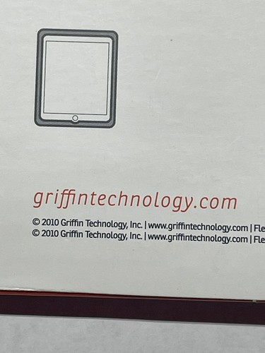 Griffin Flex Grip Soft Shell Clear iPad Case Cover 9.5” X 7.5” Fits 1st Gen Ipad - Picture 8 of 10