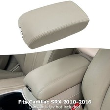 Middle Console Armrest Replacement Cover Beige Tan for Cadillac SRX 2010-2016