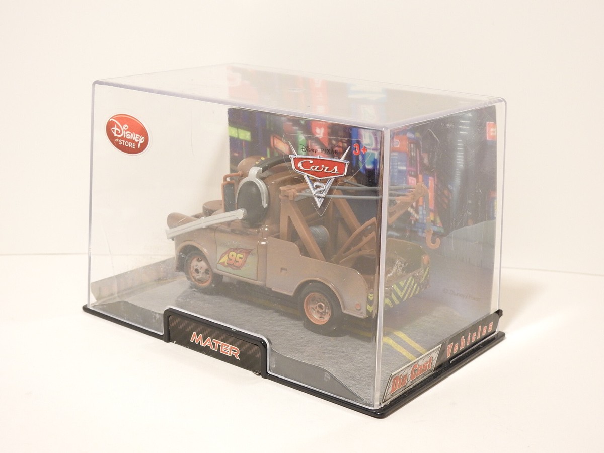 Disney Pixar Cars 2 Disney Store Mater with Headset Die Cast Truck