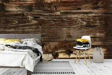 3D Wood Grain Self-adhesive Removeable Wallpaper Wall Mural Sticker 04