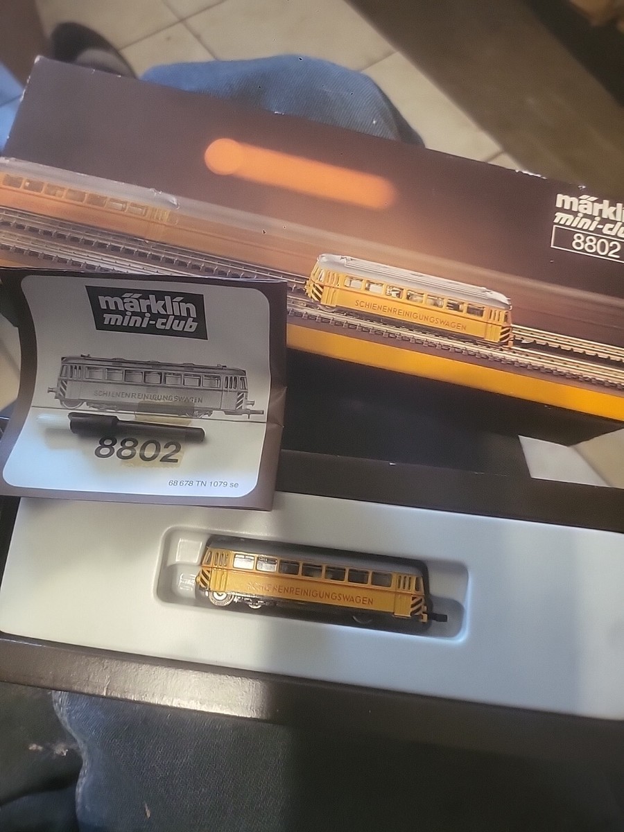 Marklin Mini Club 8802 Z Scale Railbus | eBay Marklin Mini Club 8802 Z Scale Railbus | eBay