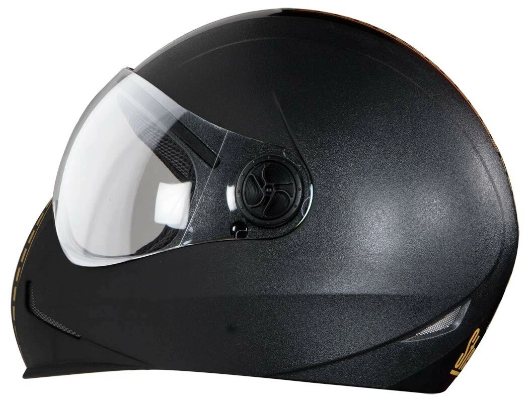 Steelbird SB 50 Adonis Zap Dashing Black Gold Plain Visor L