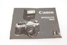Canon Speedlite 188A Manual