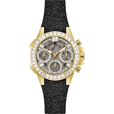 GUESS Bombshell GW0313L2 Damen Armbanduhr Strass und Glitter