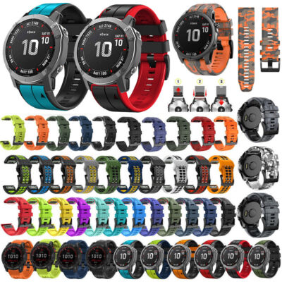 For Garmin Epix Pro (Gen 2) 47mm 51mm Sport Silicone Watch Band Quick Fit  Strap UK