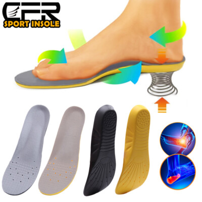 Memory Foam Orthotic Shoes Insoles Arch Support Inserts Pads Unisex Women Men HB