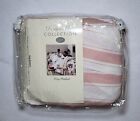 <!--F#f_0-->VTG King Bedskirt Classic Rose Wide Stripes Design Select Collection 1997 NEW<!--F/-->