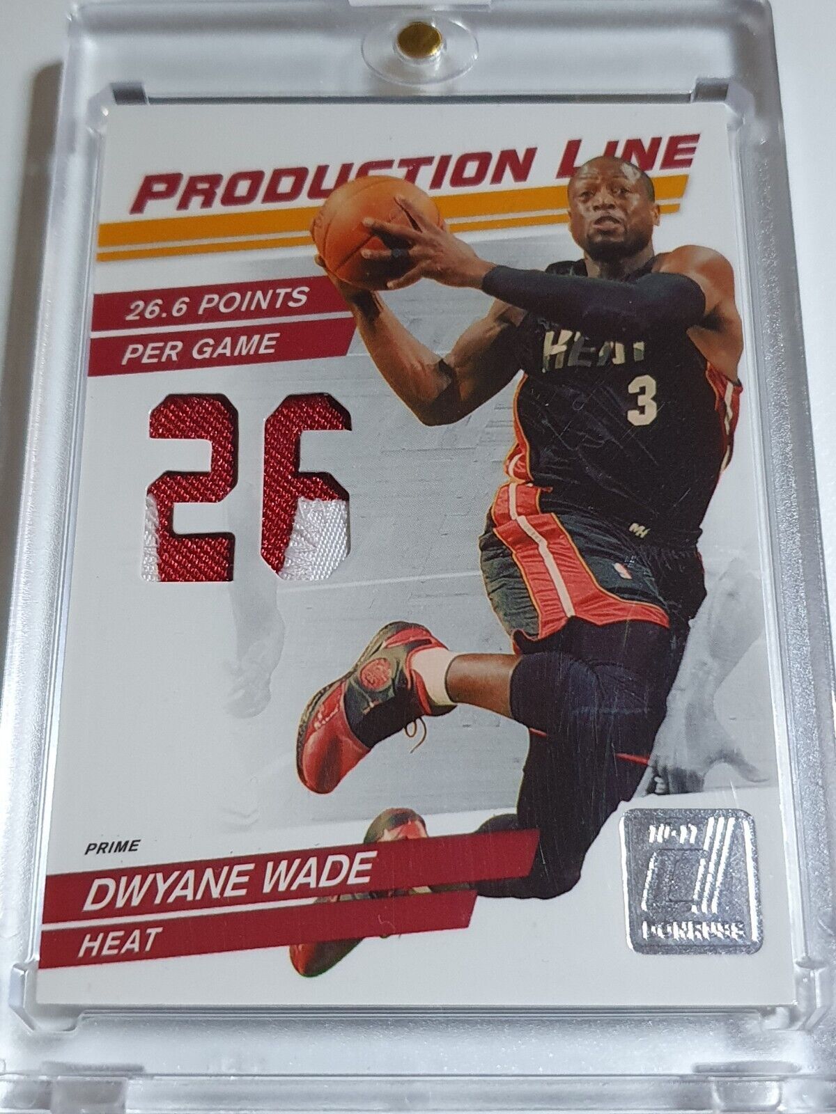 Dwyane Wade Shirt Miami Heat 2023-24 Panini Hoops #299 Dwyane Wade