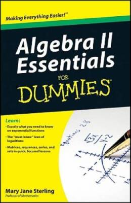 Algebra II Essentials For Dummies - Paperback - ACCEPTABLE