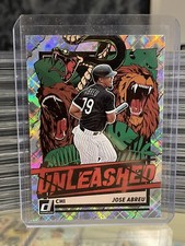 JOSE ABREU 2020 Panini Donruss UNLEASED Vector SP #UNL10 White Sox / Astros