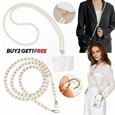 Crossbody Pearl Lanyard Wrist Strap for Cell Phone Camera Bag Purse Keychain USB