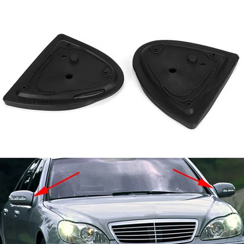 Pair Side Door Wing Mirror Base Seal Gasket Fit For Mercedes Benz W220 S-class
