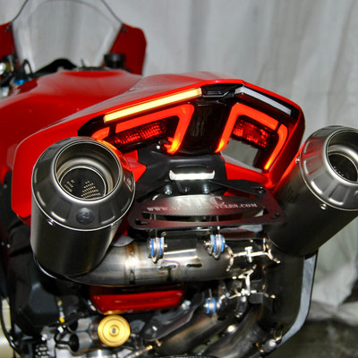 Ducati Panigale V4 2025+ Fender Eliminator Akrapovic Vollsystem New Rage Cycles