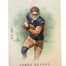 2012 Panini Prime Signatures Jordy Nelson #78 /499 Packers Football