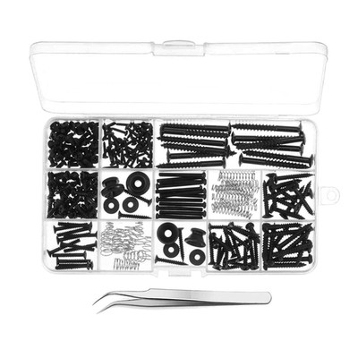 Guitar Screws Kit for Electric Guitar Bridge, Pickup, Pickguard, Tuner, Switch,