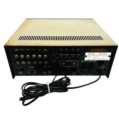 Sansui AU-222 Solid State Stereo Amplifier Vintage Audio | eBay