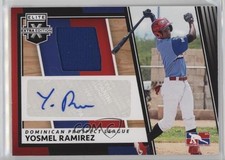 2022 Panini Elite Extra Edition Yosmel Ramirez #DMS-YR Auto 0c6