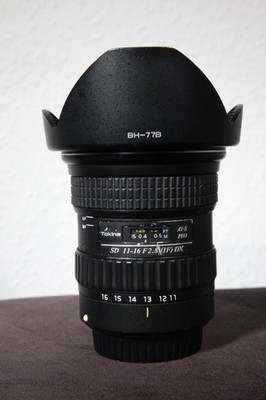 Tokina AT-X Pro 11-16mm F2.8 DX Ultra Weitwinkel Objektiv für Canon EF