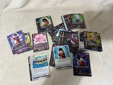 Dragon Ball Super Card Game Lot of 72 Cards Foil and Regular Assorted Anime Card