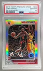 58934422 Coby White 2019 Panini Hoops Premium Stock #204 Prizm Silver RC PSA 10