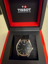 Tissot pr 100 40mm black quartz mens watch