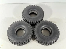 3x Used Pit Bull Xtreme RC 2.2 Rock Beast II with Foam RC Tire Axial