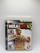 PS3 2K Sports NBA 2K10 10th Anniversary Edition Playstation CIB Tested Working