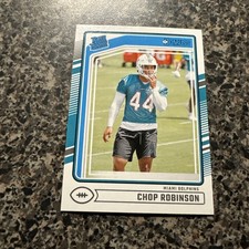 2024 Panini Donruss - Rated Rookie #351 Chop Robinson (RC) Miami Dolphins