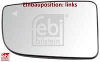 Febi Bilstein 183533 Spiegelglas FüR AußEnspiegel Links FüR Mercedes-Benz
